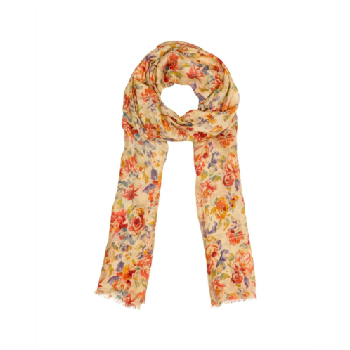Patricia Nash Aegean Blooms Small Print Scarf