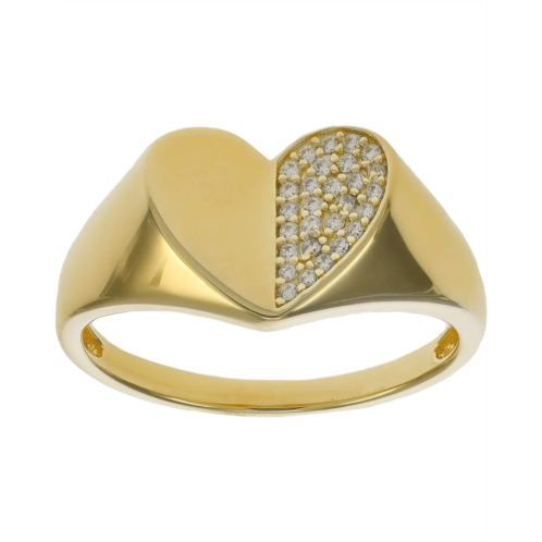 Argento Vivo Heart Ring