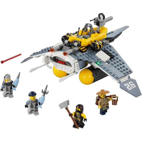 LEGO Ninjago Movie Manta Ray Bomber 70609 Building Kit (341 Piece)