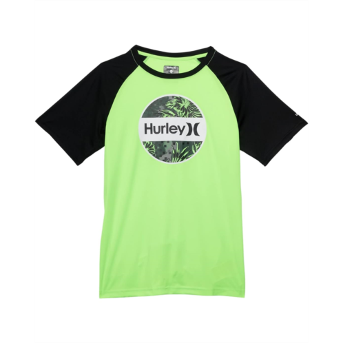 Hurley Kids Circle Print Fill UPF Shirt (Big Kids)