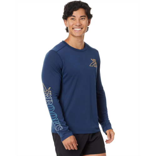 Mens Brooks Distance Long Sleeve 30