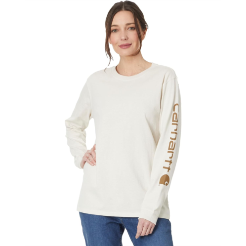 Womens Carhartt Loose Fit Long Sleeve Graphic T-Shirt