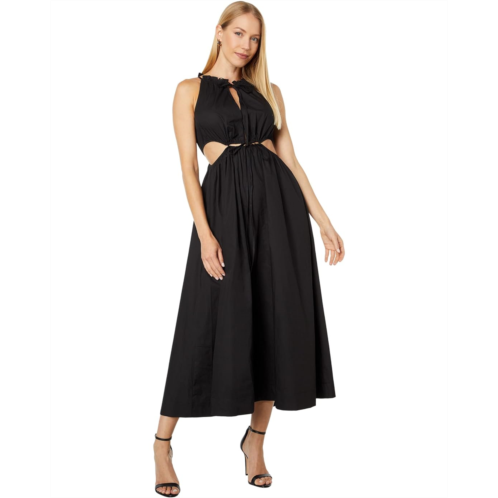 MOON RIVER Cutout Midi Dress