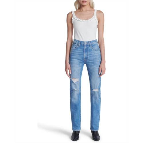 Womens 7 For All Mankind Easy Slim in Dream/Destroy