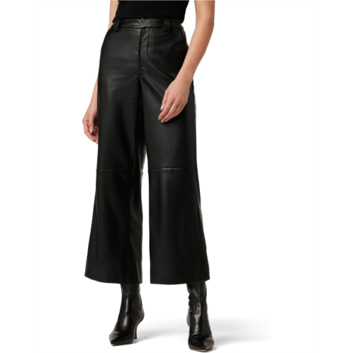 Womens Joes Jeans The Mia Leather Crop Trousers