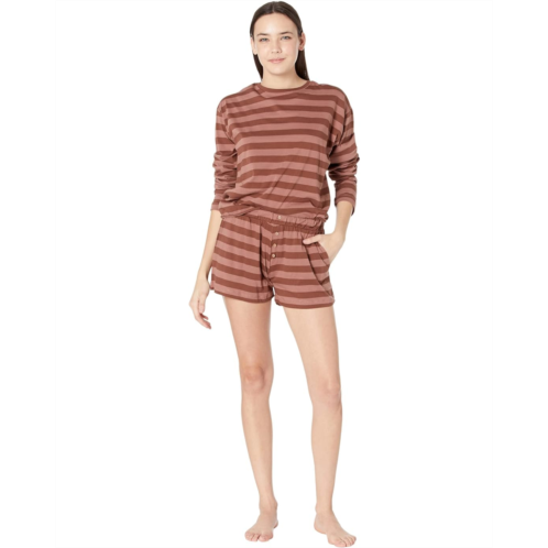 Saltwater Luxe Knit Stripe Sleep and Lounge Set