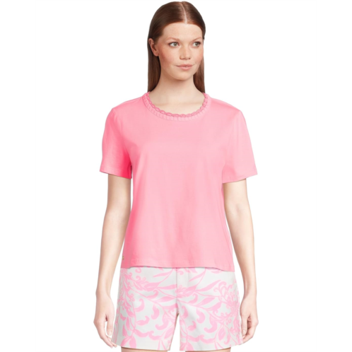 Womens Lilly Pulitzer Clairmont Crochet Trimmed