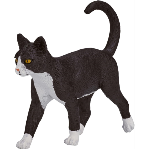 MOJO Cat Black & White Toy Figure