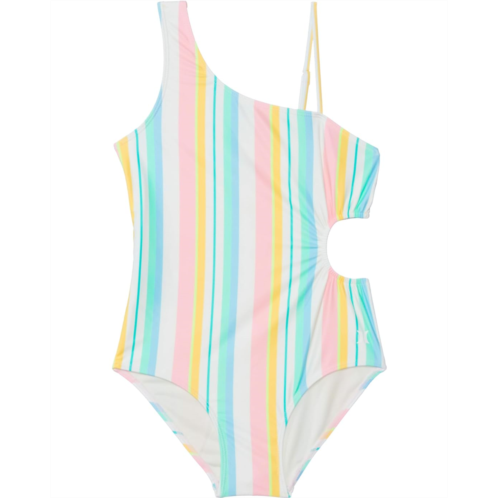 Hurley Kids One-Piece Cut Out Swim Suit (Big Kid)