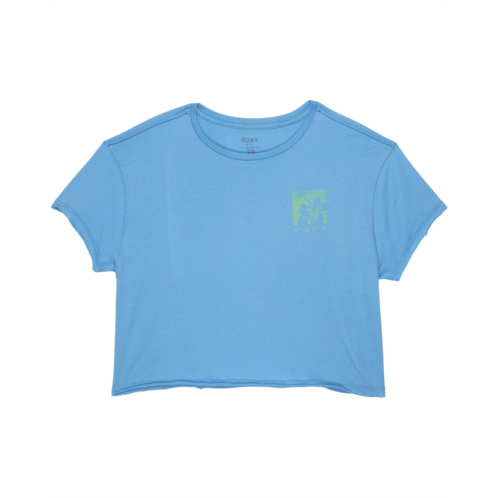 Roxy Kids Hibiscus Block T-Shirt (Little Kids/Big Kids)