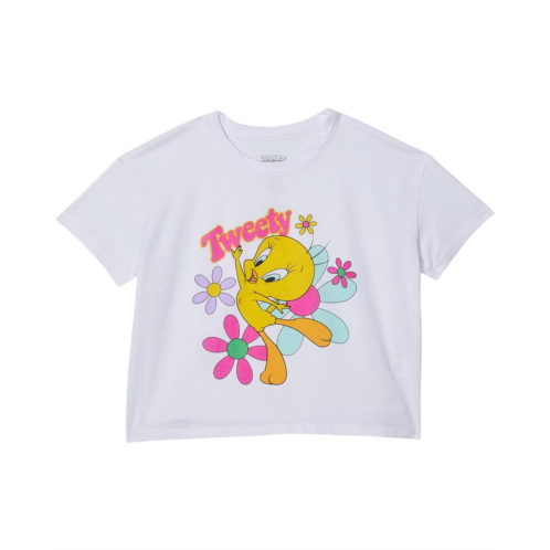 Chaser Kids Looney Tunes - Tweety Flowers Tee (Toddler/Little Kids)