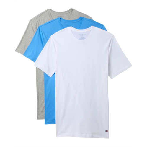 Mens Tommy Hilfiger Cotton Classic 3-Pack Crewneck Undershirts