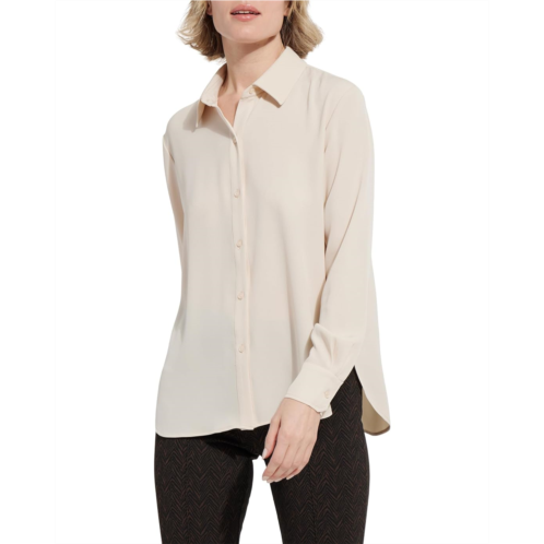 Womens Lysse Parker Button-Down Shirt
