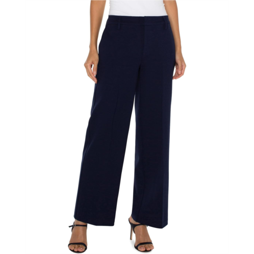 Womens Liverpool Los Angeles Kelsey Wide Leg Trouser Ponte Pant