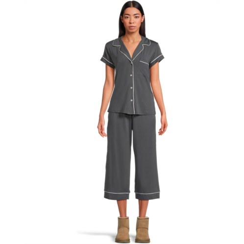 Womens Eberjey Gisele - The Cropped Pajama Set