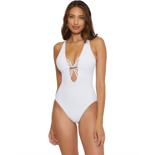 BECCA Modern Edge Haley Plunge One-Piece