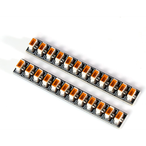 BrickBling 12-Port Expansion Boards for Lego DIY Lighting, Connect LED Lights (2 Pieces)
