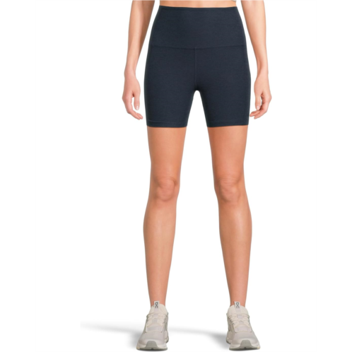 Womens Beyond Yoga Spacedye Keep Pace 5 Pocket Shorts