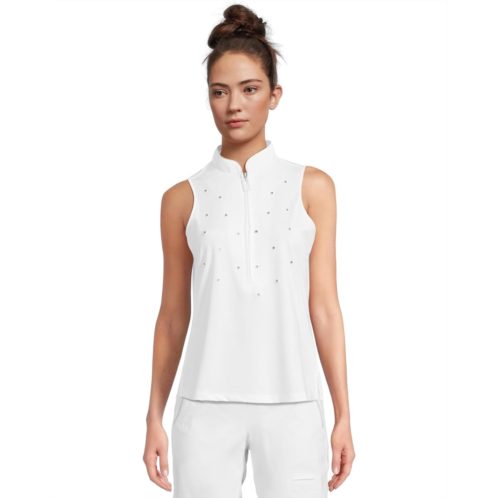 Jamie Sadock Star Embellished Sleeveless Top