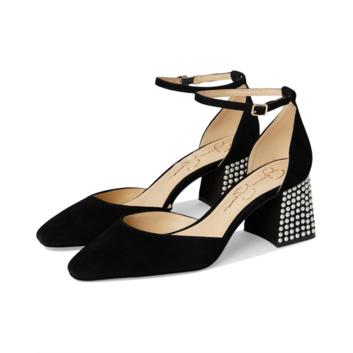 Jessica Simpson Fulian Ankle Strap Block Heel Pump