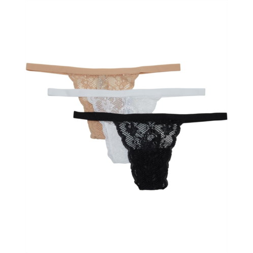 Womens Cosabella Never Say Never G-String 3-Pack Skimpie