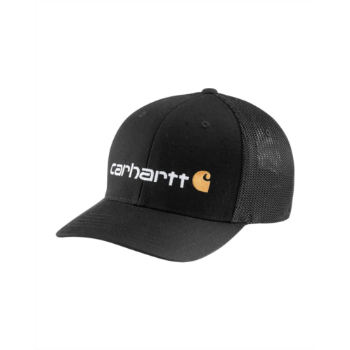 Carhartt Rugged Flex Fitted Canvas Mesh Back Graphic Cap