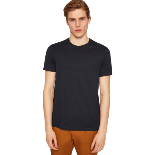 Armani Exchange Crew Neck Tee with Small Logo Patch