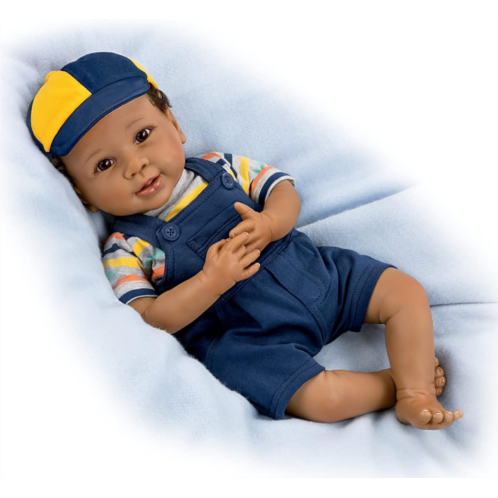 The Ashton-Drake Galleries Linda Murray Just Too Cute Jackson Baby Boy Doll