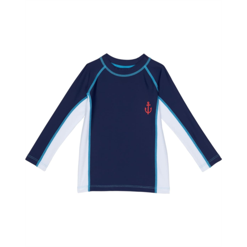 Hatley Kids Nautical Colour-Block Long Sleeve Rashguard (Toddler/Little Kids/Big Kids)