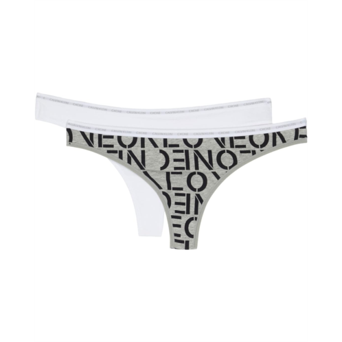 Calvin Klein Underwear One Cotton 2-Pack Thong