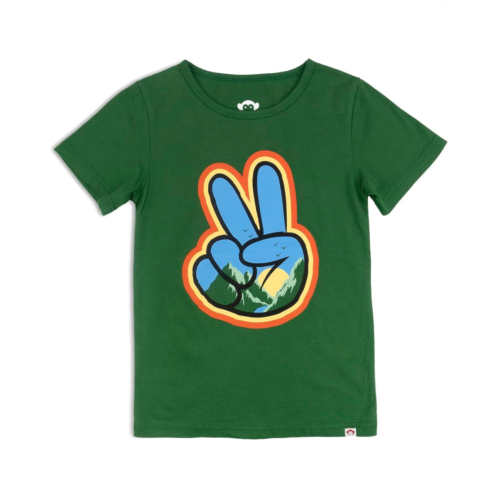 Appaman Kids Short Sleeve Tee - World Peace (Toddler/Little Kids/Big Kids)