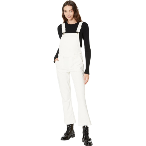 Paige Claudine Overalls in Blank Canvas