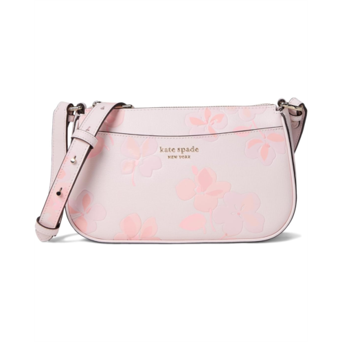 Kate Spade New York Bleecker Spring Pansies Crossbody