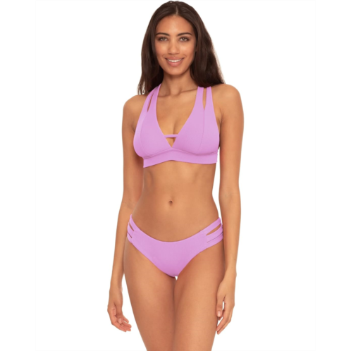 BECCA Fine Line Rib Elaine Split Strap Halter