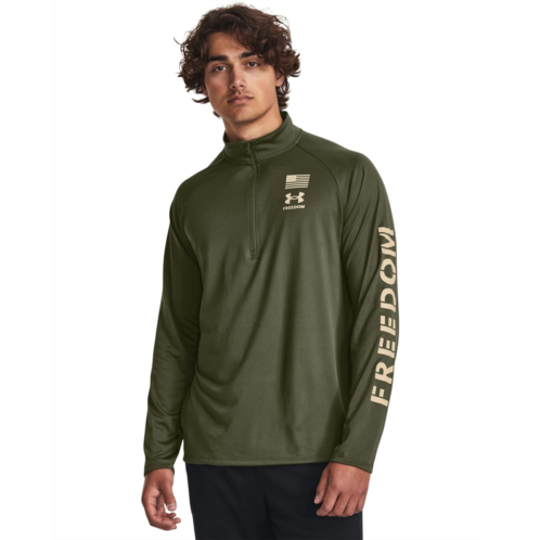 Mens Under Armour Freedom Tech 1/2 Zip