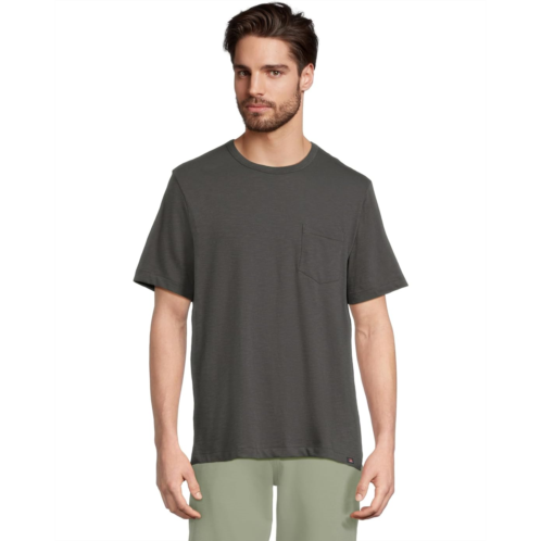 Mens Faherty Sunwashed Pocket Tee