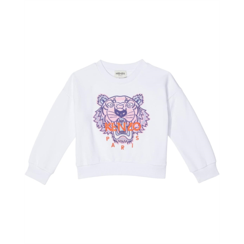 Kenzo Kids Tiger Embroidery Sweatshirt (Big Kids)