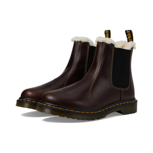 Dr. Martens Womens Dr Martens 2976 Leonore Faux Fur Lined Chelsea Boots