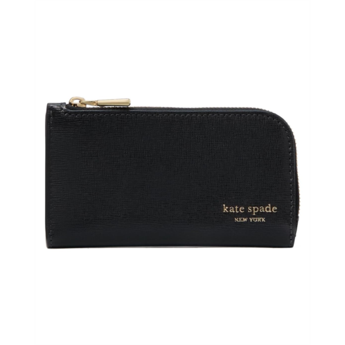 Kate Spade New York Devin Saffiano Leather Small Slim Bifold Wallet