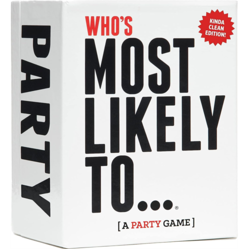 DSS Games Whos Most Likely to... Kinda Clean Family Edition [A Party Game]