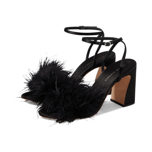 Loeffler Randall Minerva Simple Sandals with Feathers