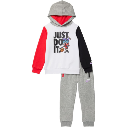 Nike Kids Tots Pullover Hoodie and Pants Set (Toddler/Little Kids)