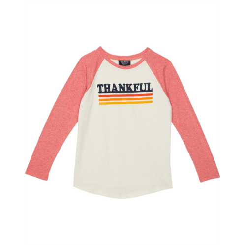 Tiny Whales Thankful Raglan (Toddler/Little Kids/Big Kids)