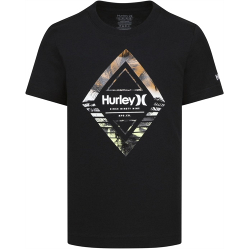 Hurley Kids Diamond Palms Tee (Little Kid)