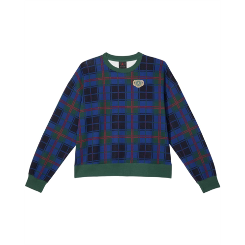 Jordan Kids Jordan Brooklyn Plaid Fleece Crew (Little Kids/Big Kids)