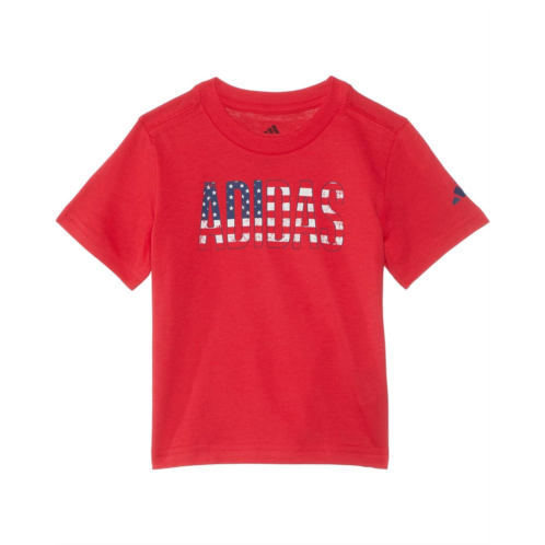 Adidas Kids Graphic Tee (Toddler/Little Kids)