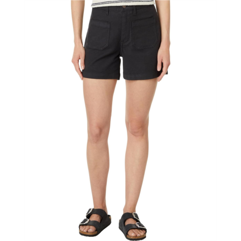 Womens Faherty Stretch Terry Patch Pocket Shorts