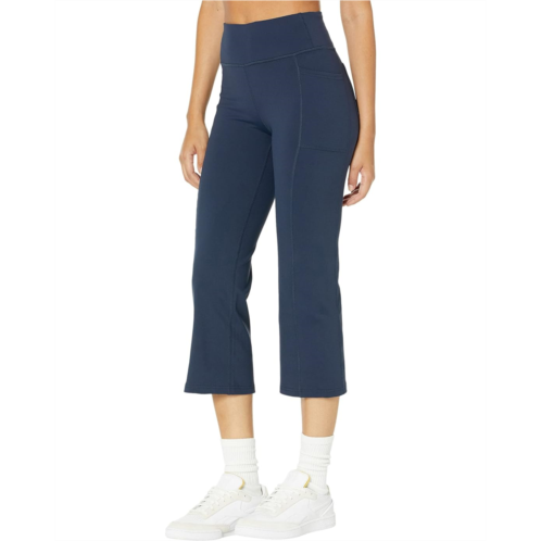 Womens SKECHERS GO WALK High Waisted Crop Pants