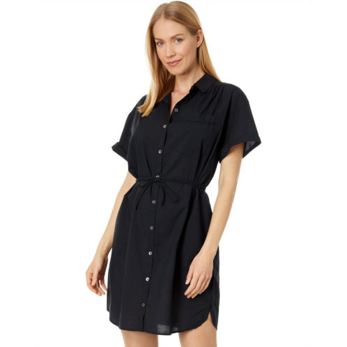 Womens Lilla P Short Sleeve Shirtdress