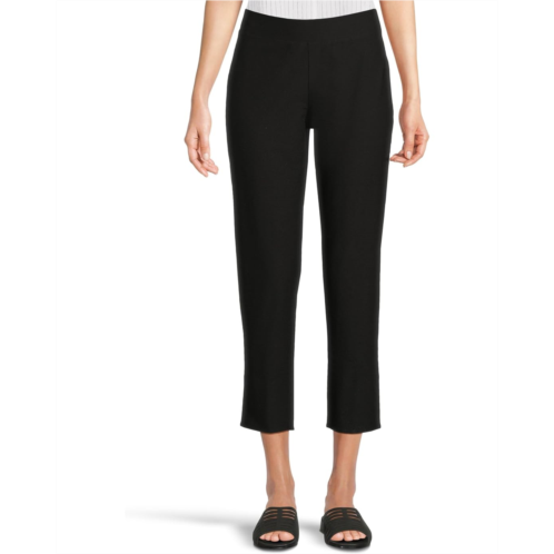 Womens Eileen Fisher Slim Crop Pants With Slit